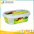 IML logo design 500g pp plastic containers for butter